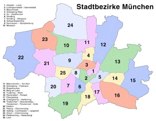 munich lugar sa mapa