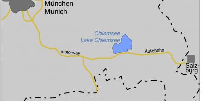 Mapa ofmunich lawa 